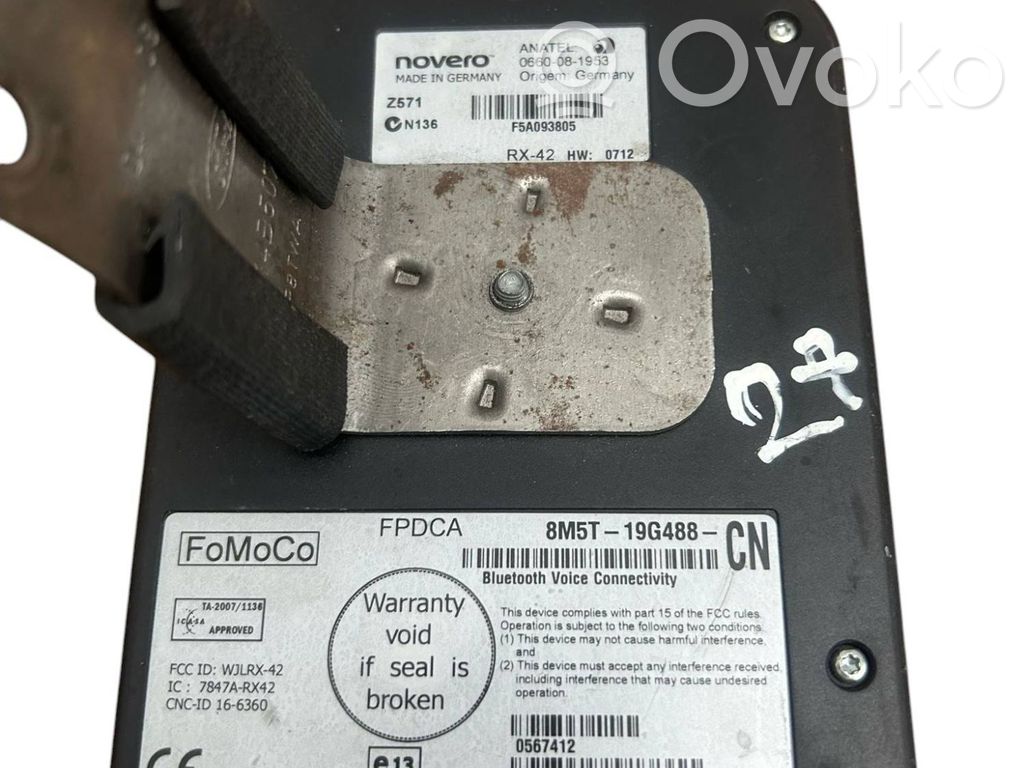 Ford Fiesta Otras unidades de control/módulos 