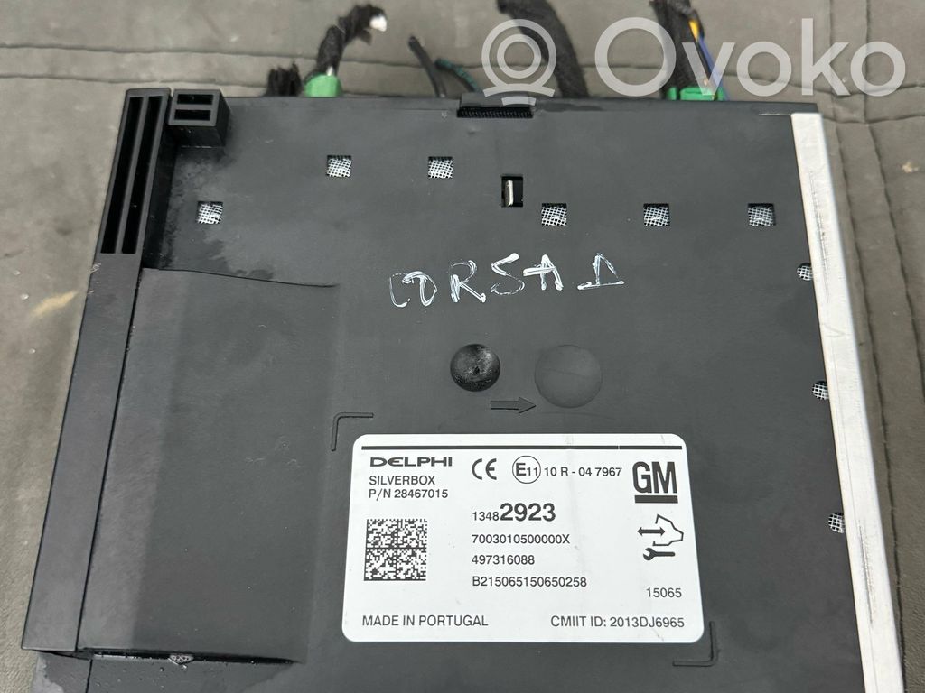 Opel Insignia A GPS navigation control unit/module 