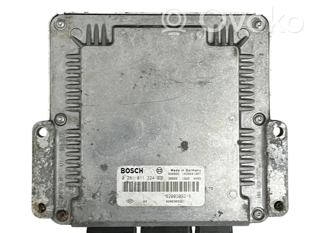 Engine control unit/module   0281011324,8200309316,8200309321