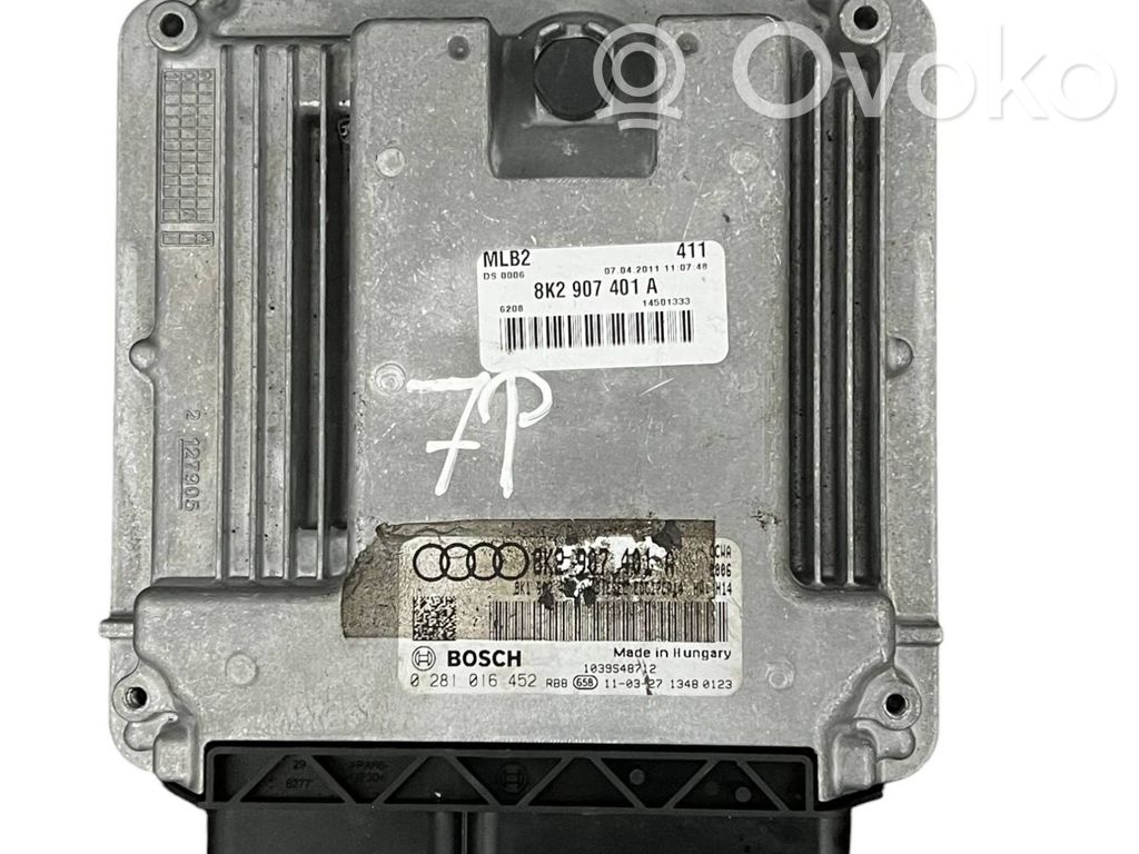 Audi A5 8T 8F Engine control unit/module 