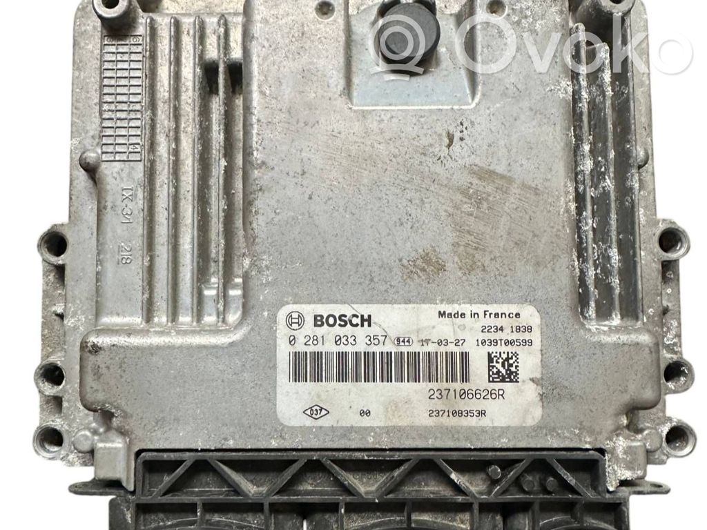 Engine control unit/module   0281033357,237106626R,237108353R