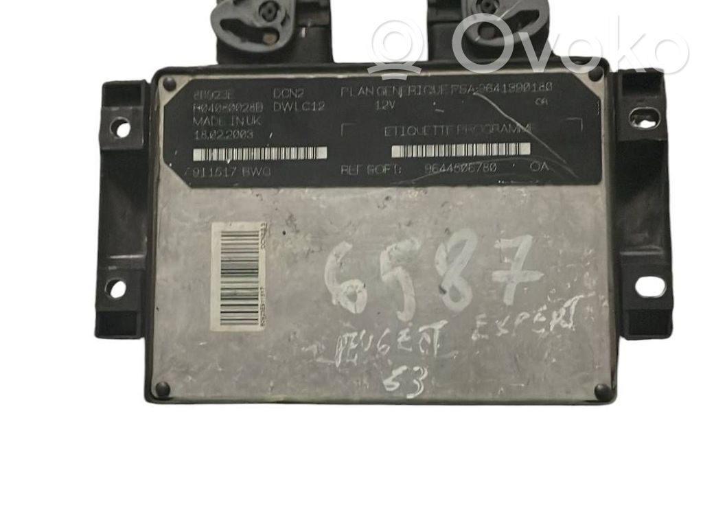 Peugeot Expert Engine control unit/module 