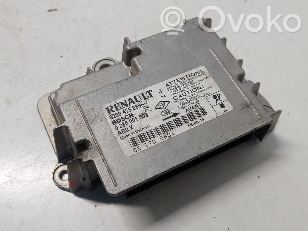 Renault Modus Airbag control unit/module 