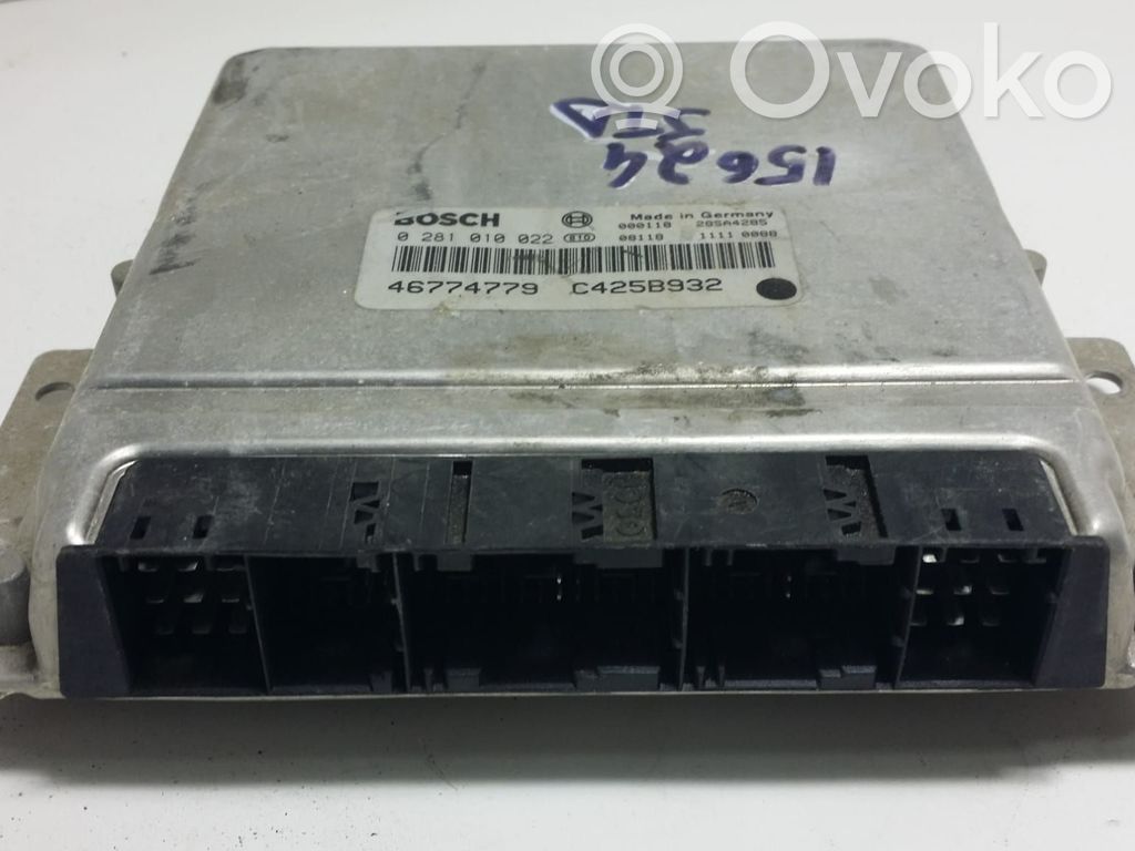 Engine control unit/module   0281010022,0281010022