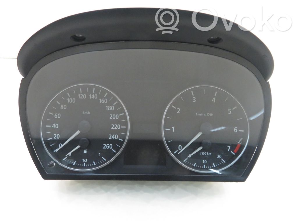 BMW 3 E90 E91 Speedometer (instrument cluster) 