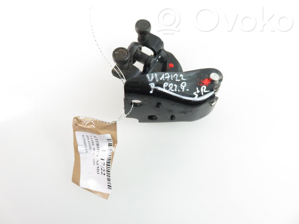 Sliding door upper roller guide/hinge