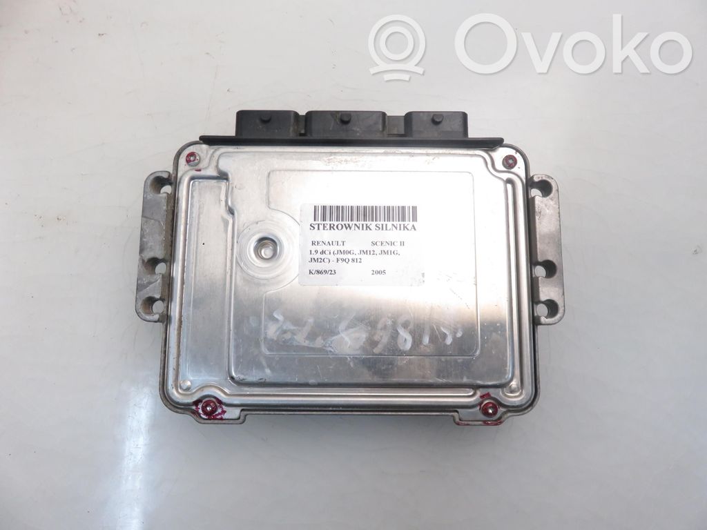 Renault Scenic II -  Grand scenic II Engine control unit/module 