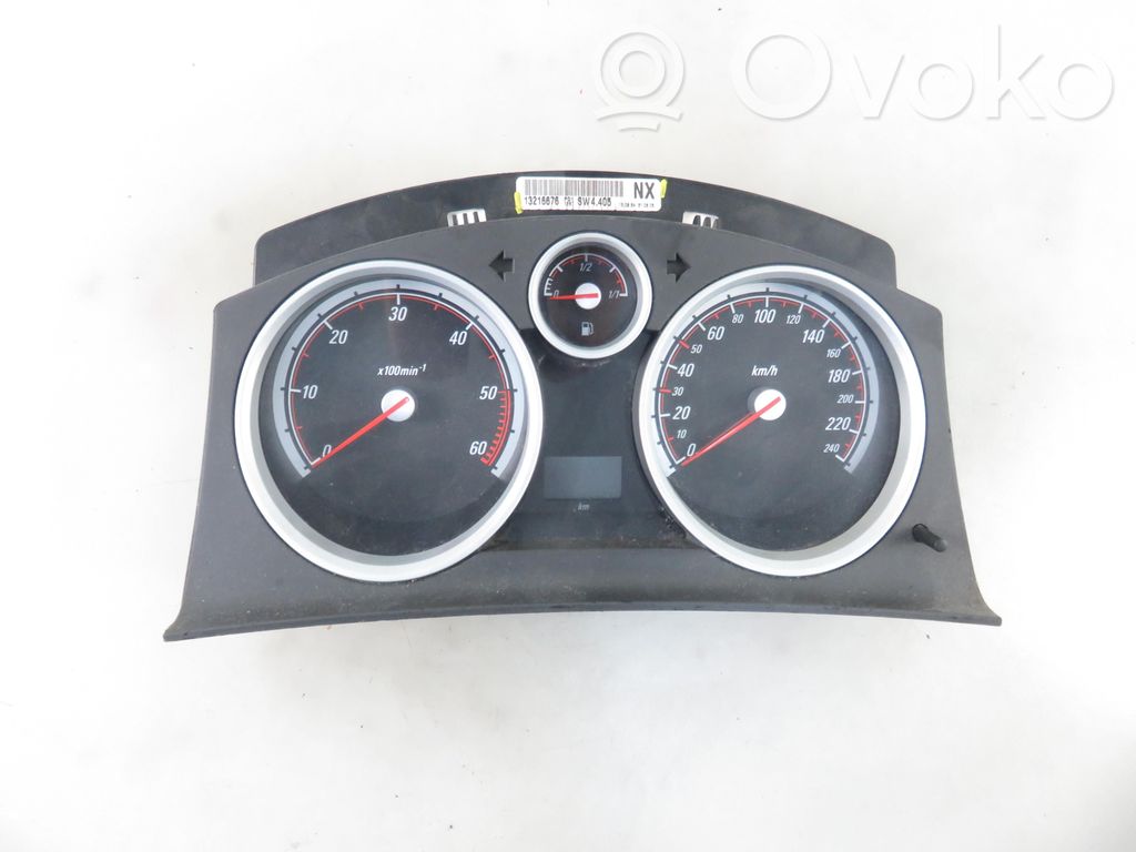 Opel Astra H Speedometer (instrument cluster) 