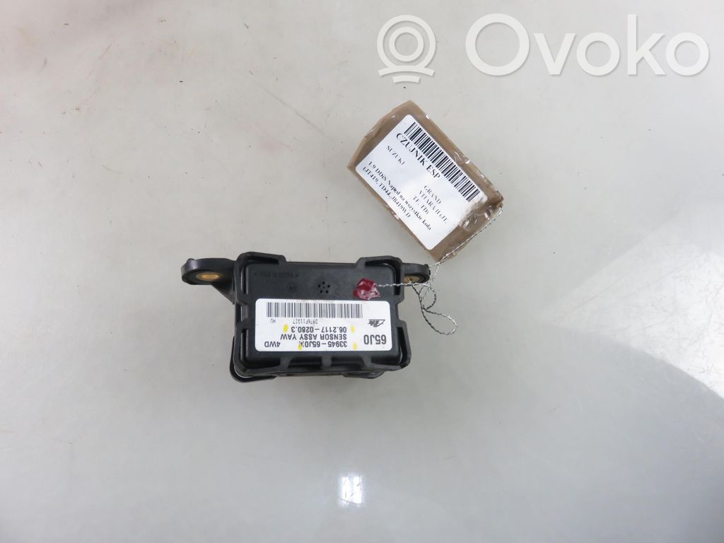 Suzuki Grand Vitara II Sensor ESP de aceleración de frecuencia del intermitente 