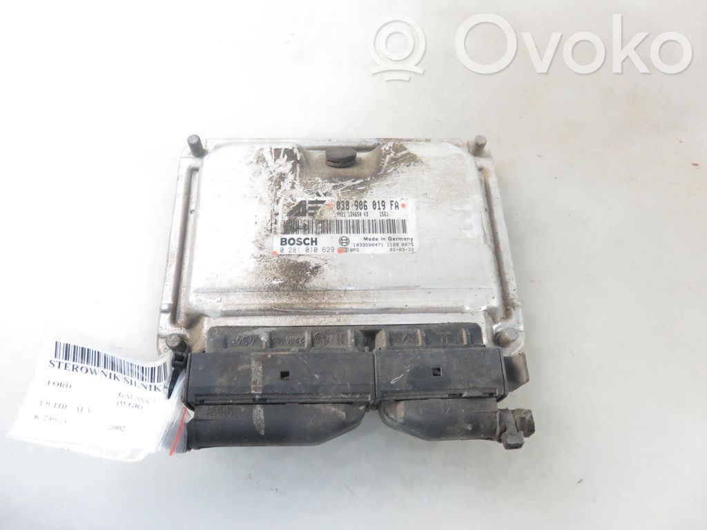 Sterownik / Moduł ECU   0281010629,038906019FA,0281010629,038906019FA