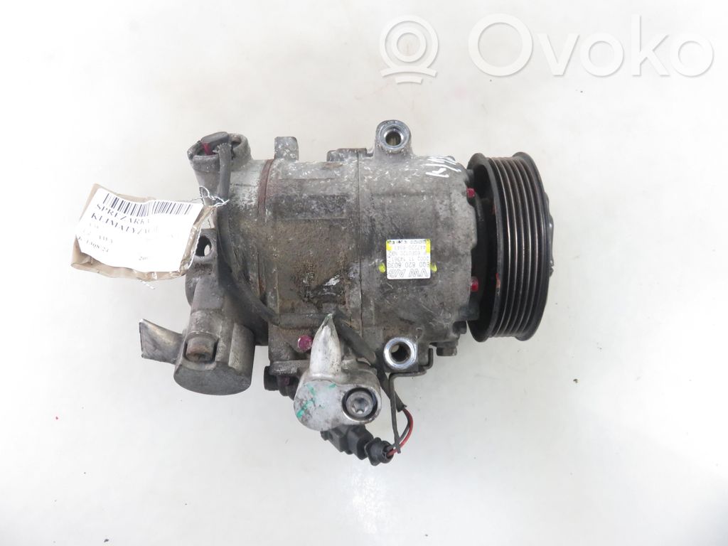 Volkswagen Polo IV 9N3 Kompresor / Sprężarka klimatyzacji A/C 