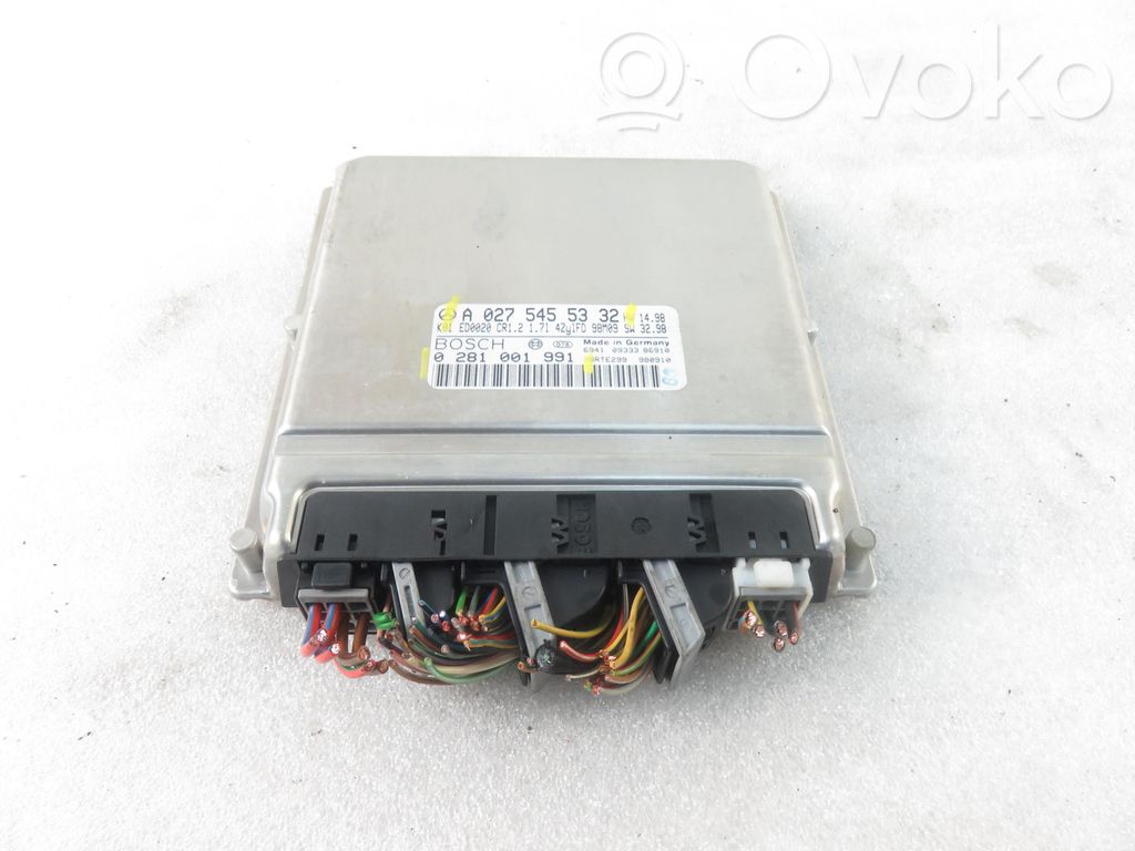 Mercedes-Benz A W168 Engine control unit/module 