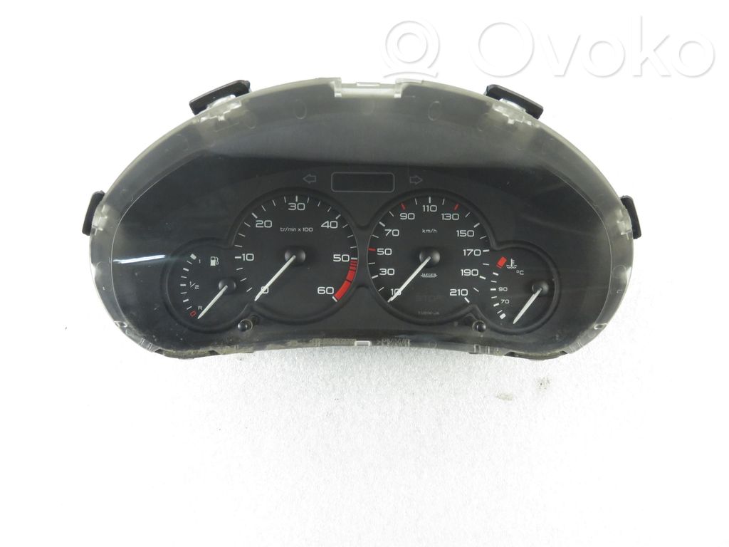 Peugeot 206 Speedometer (instrument cluster) 