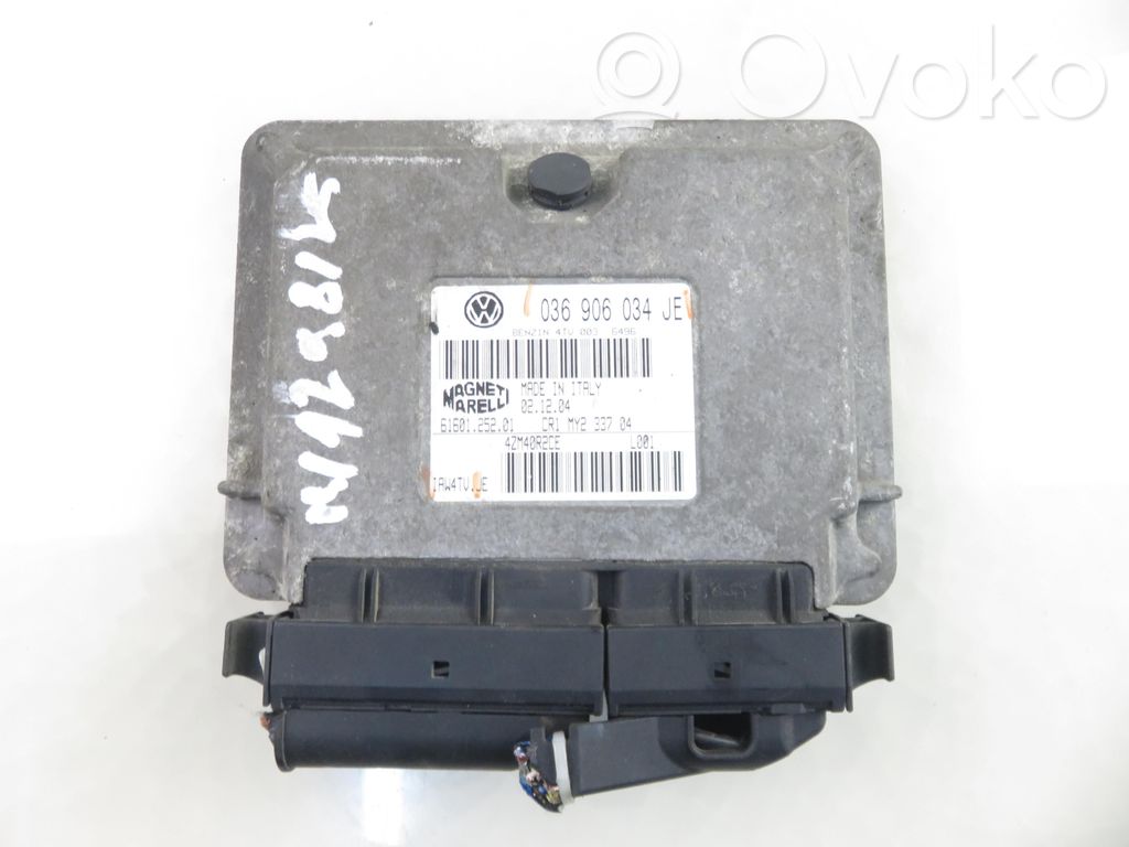 Skoda Fabia Mk1 (6Y) Engine control unit/module 