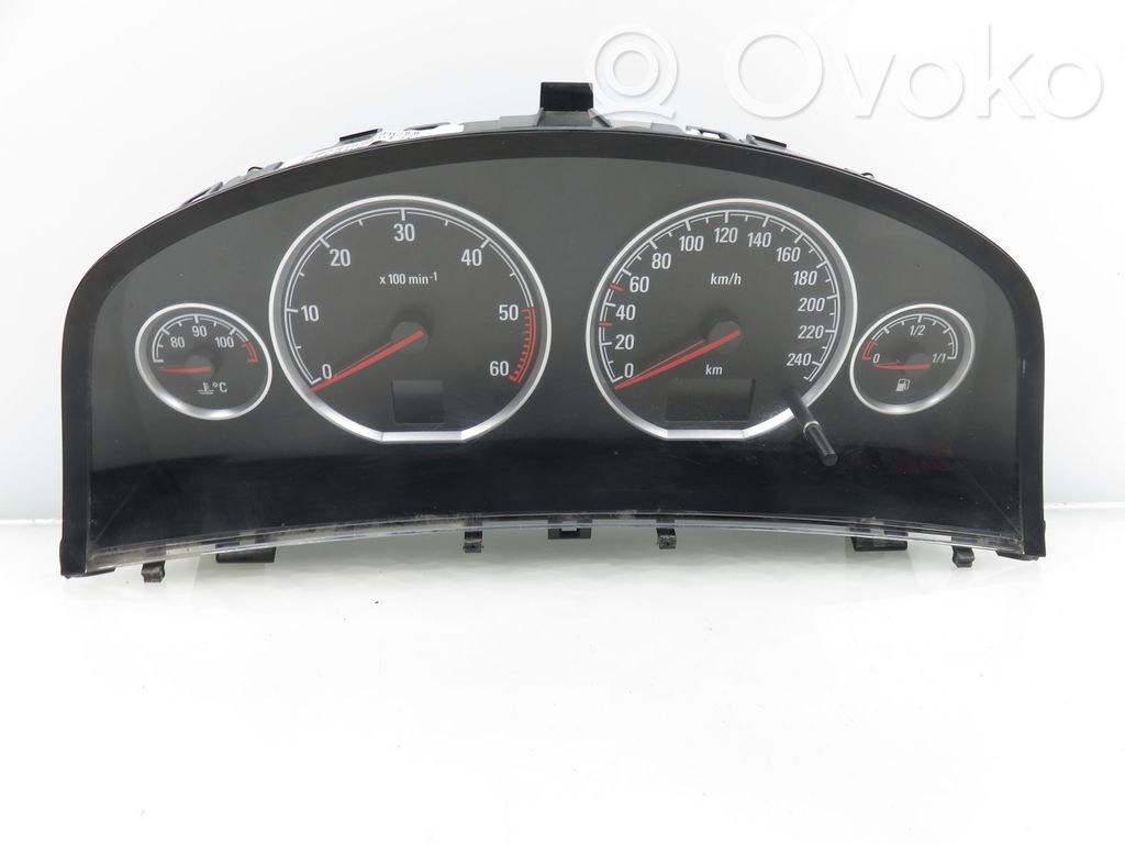 Opel Vectra C Geschwindigkeitsmesser Cockpit 