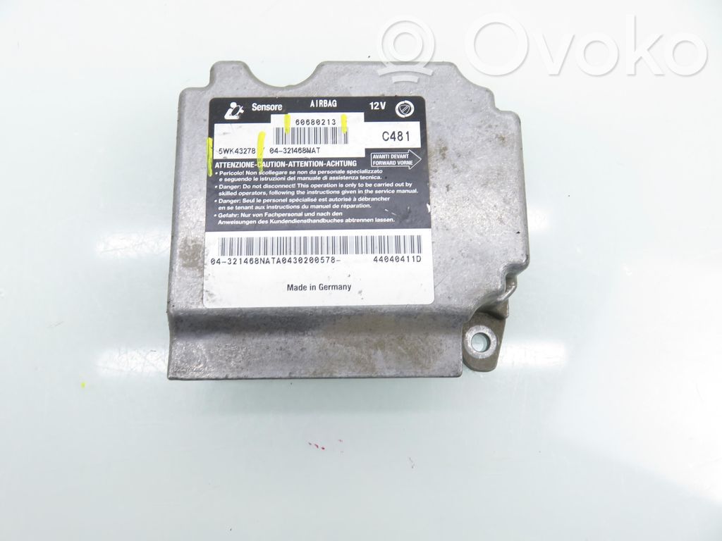 Alfa Romeo 156 Airbag control unit/module 