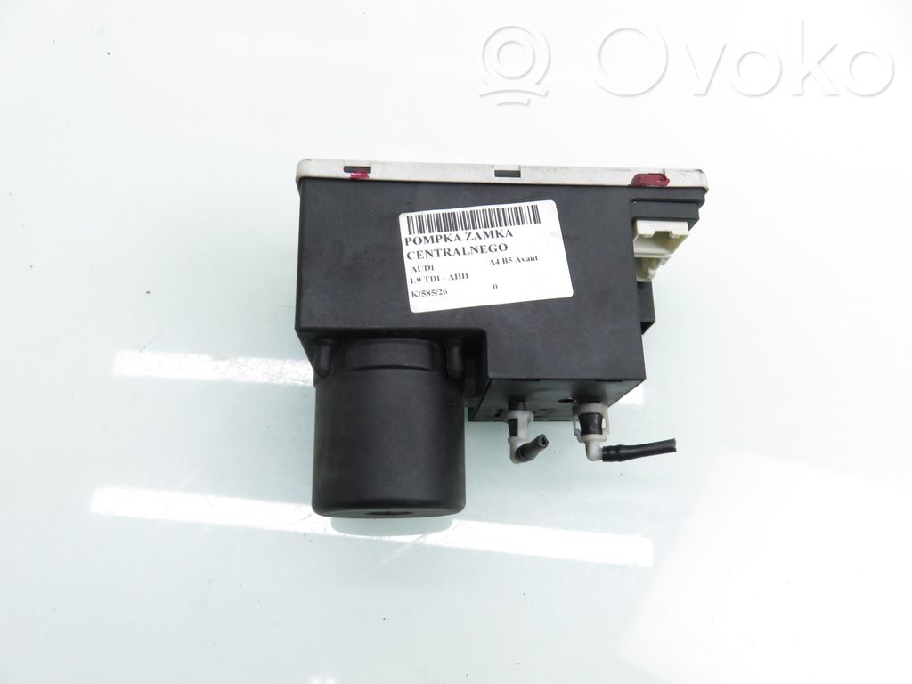 Audi A4 S4 B5 8D Central locking vacuum pump 