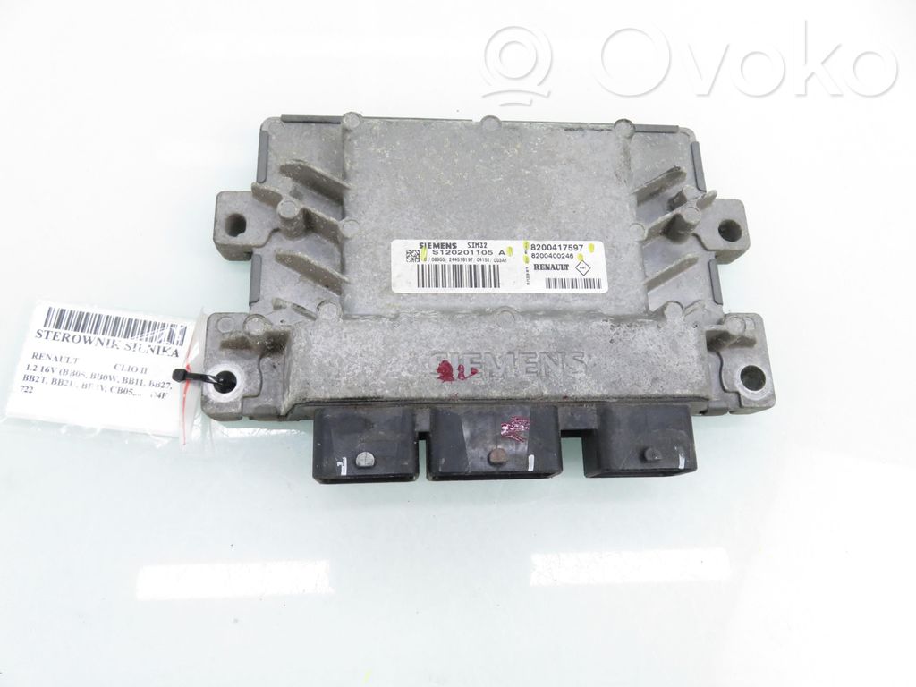 Renault Clio II Engine control unit/module 