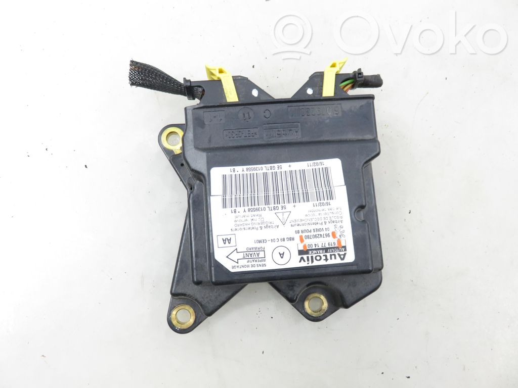 Citroen Berlingo Airbag control unit/module 