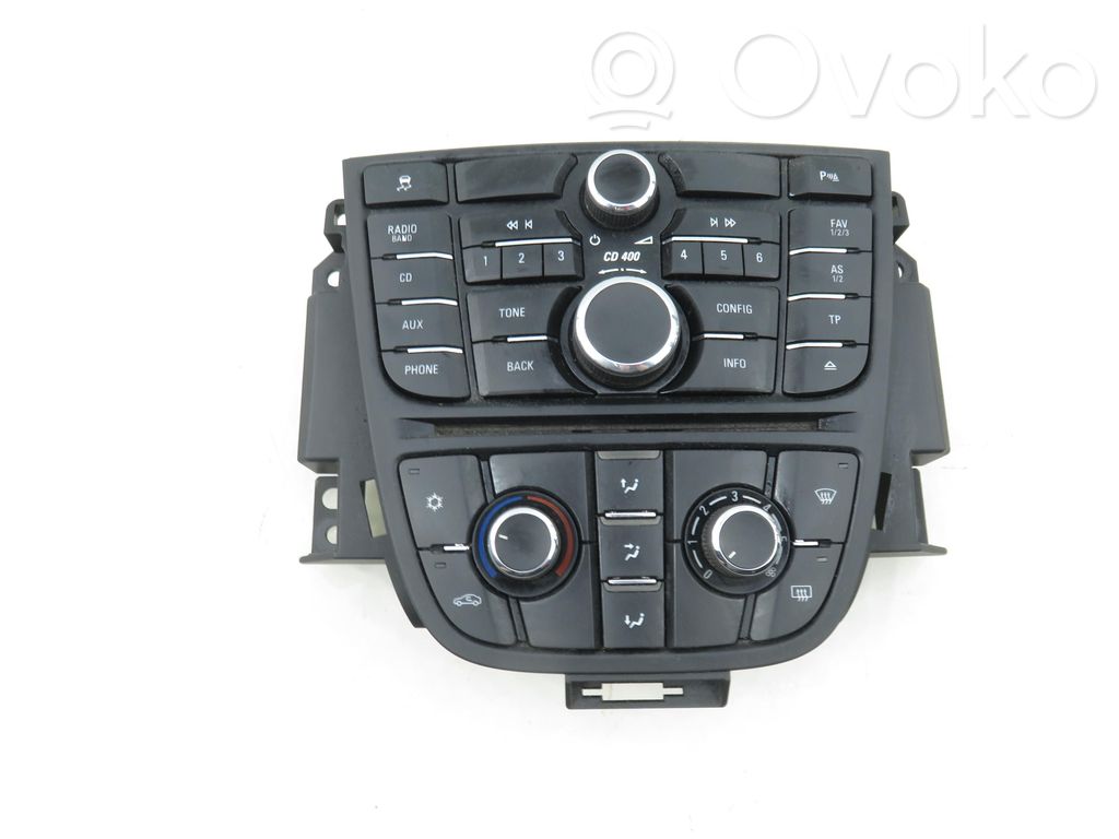 Opel Astra J Comutator control ventilator interior 