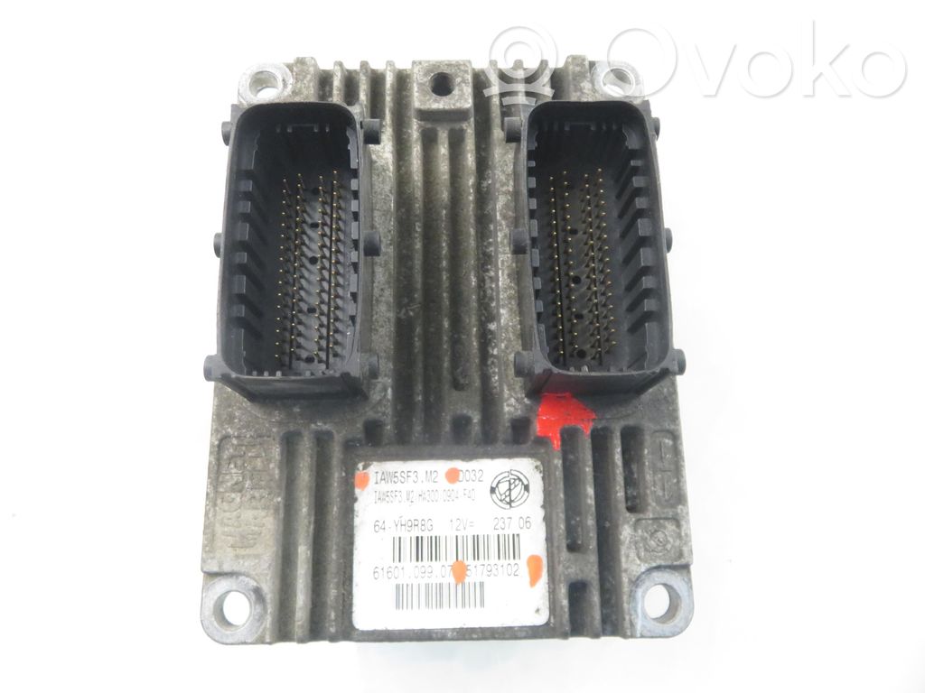 Fiat Punto (199) Sterownik / Moduł ECU 