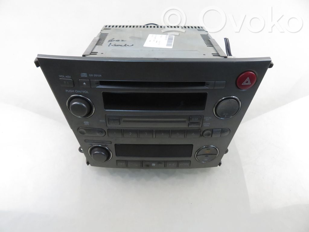 Panel / Radioodtwarzacz CD/DVD/GPS   86201AG400,86201AG400