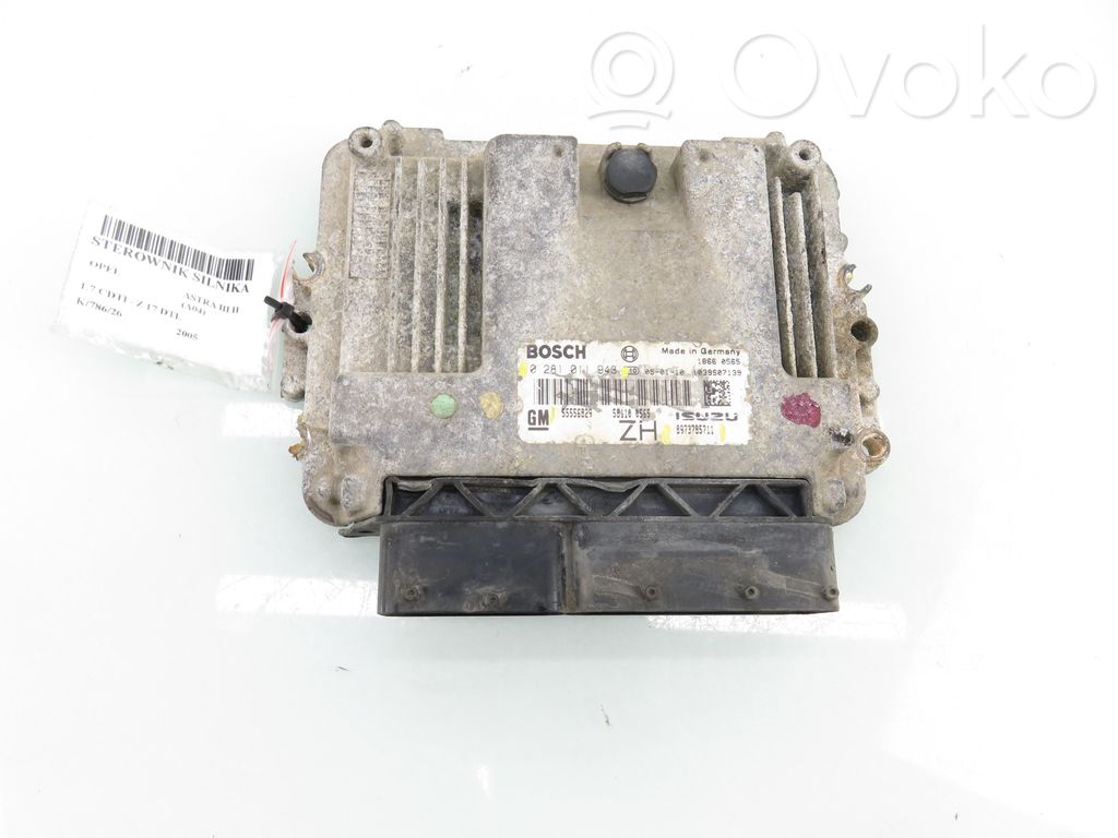 Opel Astra H Engine control unit/module 