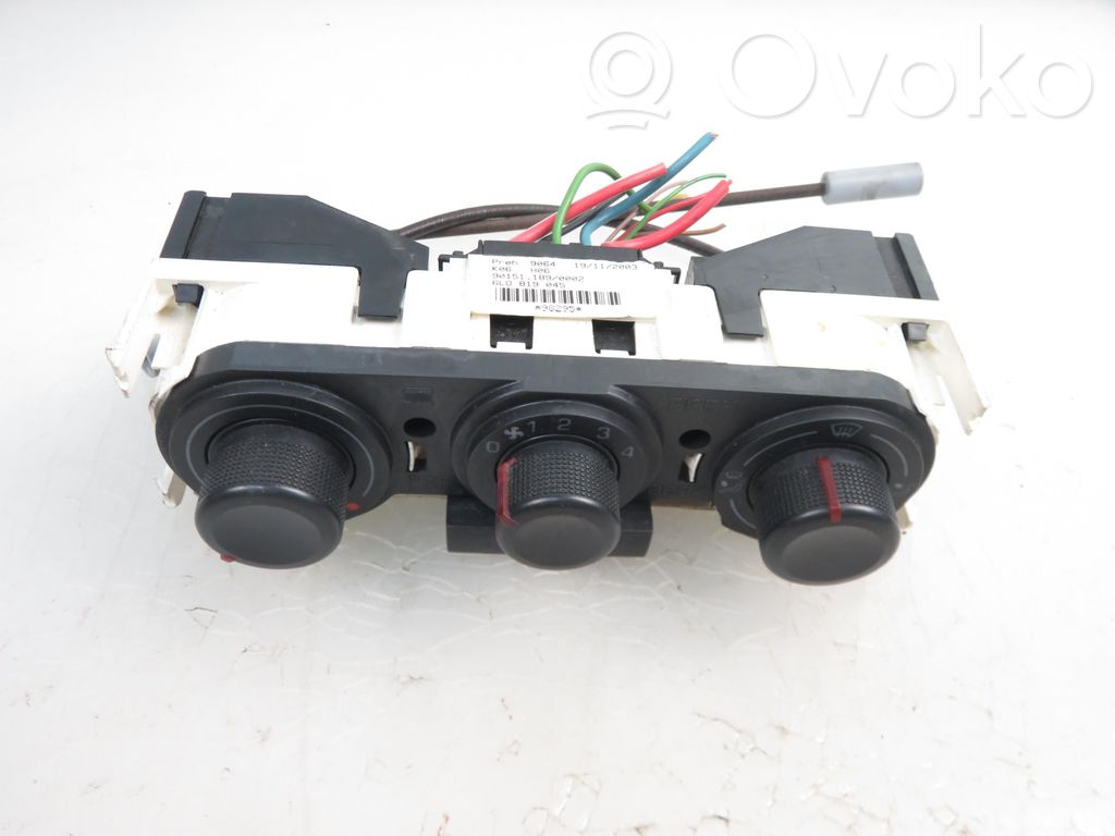 Seat Ibiza III (6L) Interruptor de control del ventilador interior