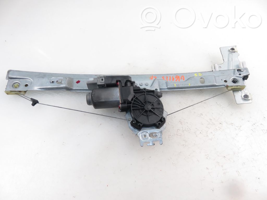 Peugeot 207 Alzacristalli della portiera anteriore con motorino