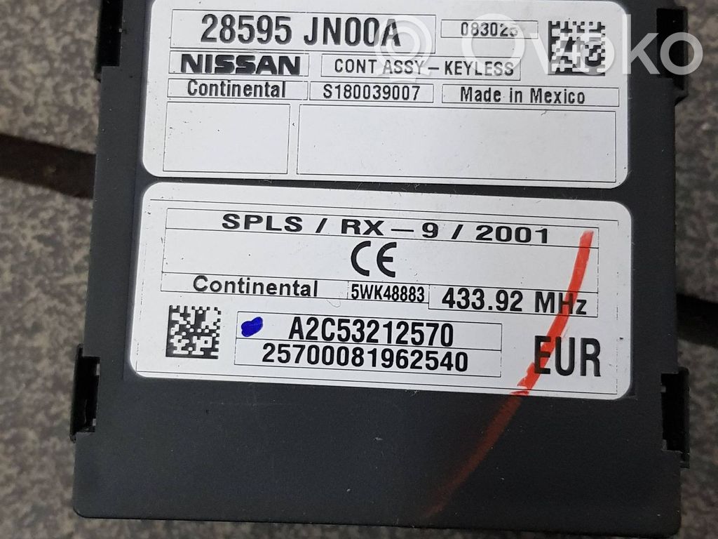 Nissan Murano Z51 Inne komputery / moduły / sterowniki 