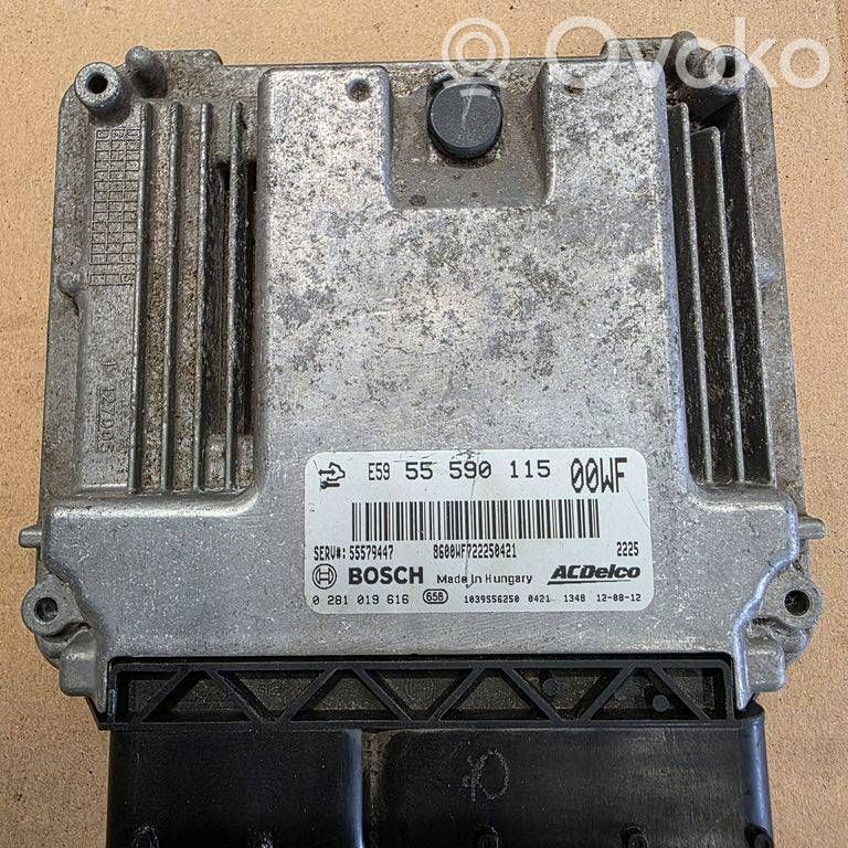 Opel Corsa D Engine control unit/module 