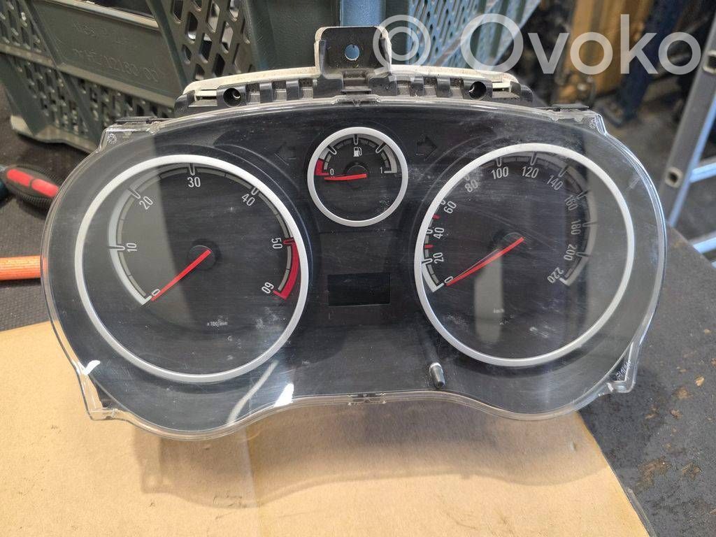 Opel Corsa D Speedometer (instrument cluster) 