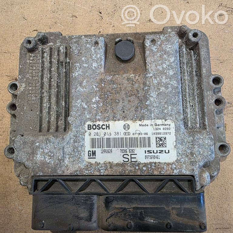 Opel Astra H Engine control unit/module 