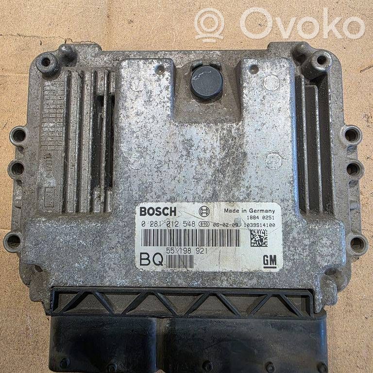 Opel Astra H Engine control unit/module 