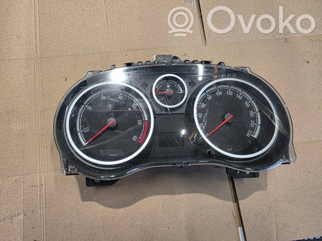 Opel Corsa D Tachimetro (quadro strumenti) 