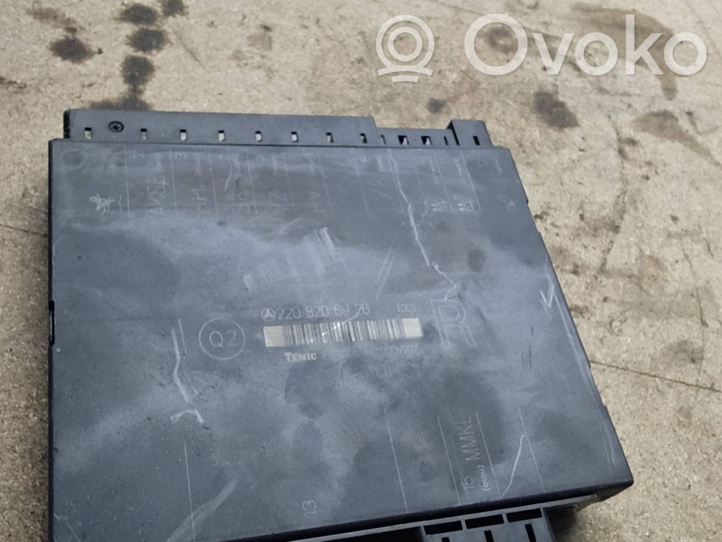 Mercedes-Benz S W220 Seat control module 