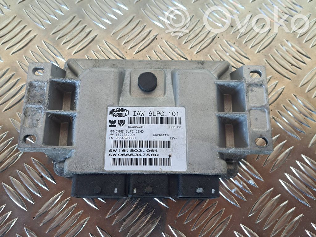 Citroen C4 I Engine control unit/module 