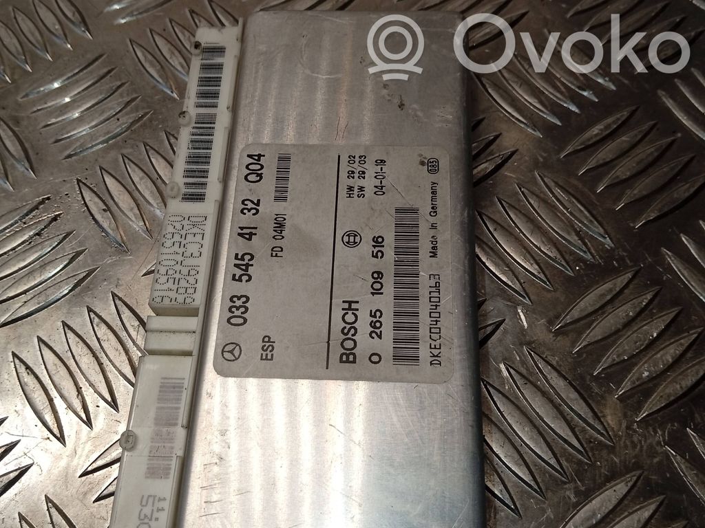 ABS control unit/module   0335454132,0265109516