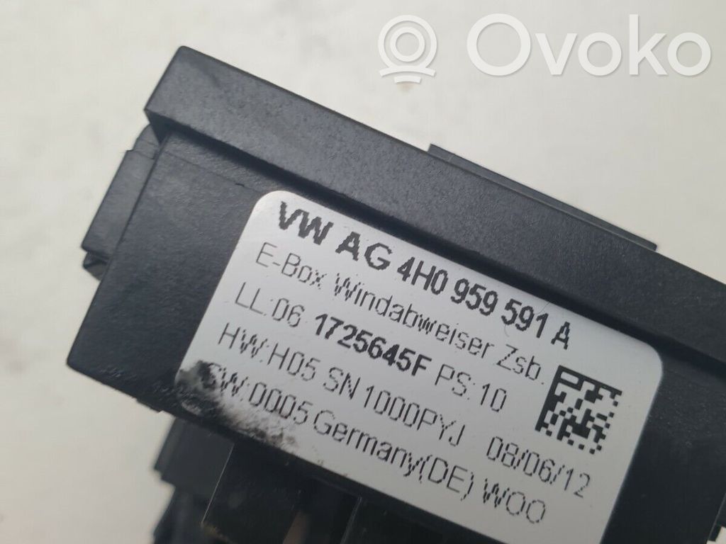 Unité de commande / module de toit ouvrant   4H0959591A