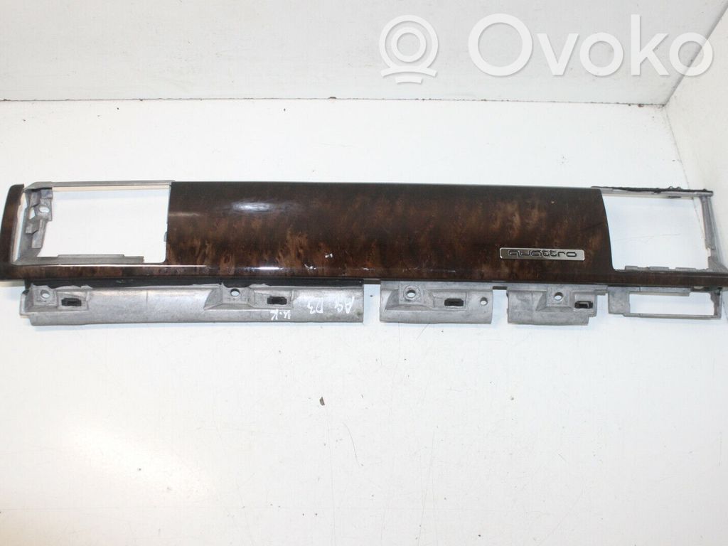 Audi A8 S8 D3 4E Panelės apdailos skydas (centrinis) 
