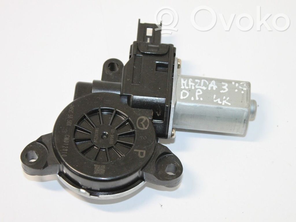 Mazda 3 III Motor del regulador de la ventanilla de la puerta delantera 