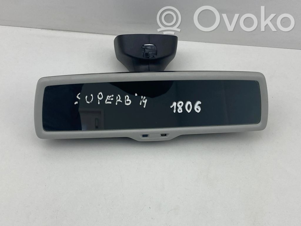 Skoda Superb B6 (3T) Rear view mirror (interior) 