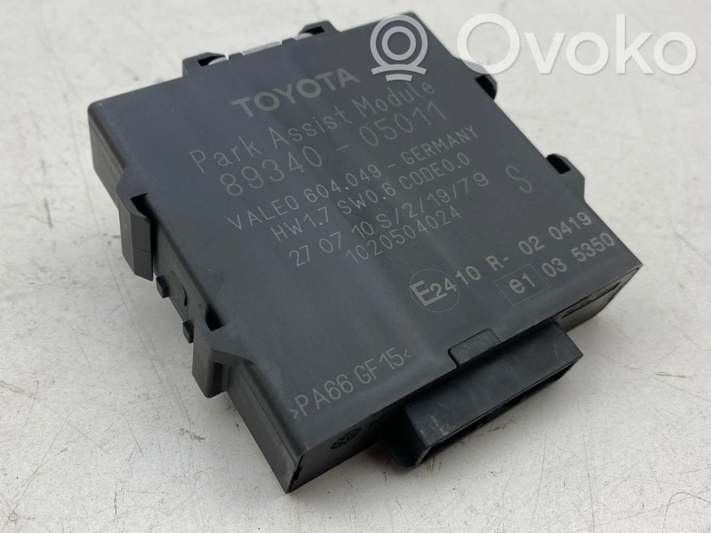 Toyota Avensis T270 Sterownik / Moduł parkowania PDC 
