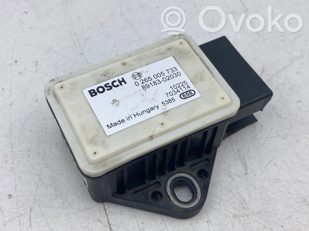 Toyota Corolla E140 E150 ESP acceleration yaw rate sensor 