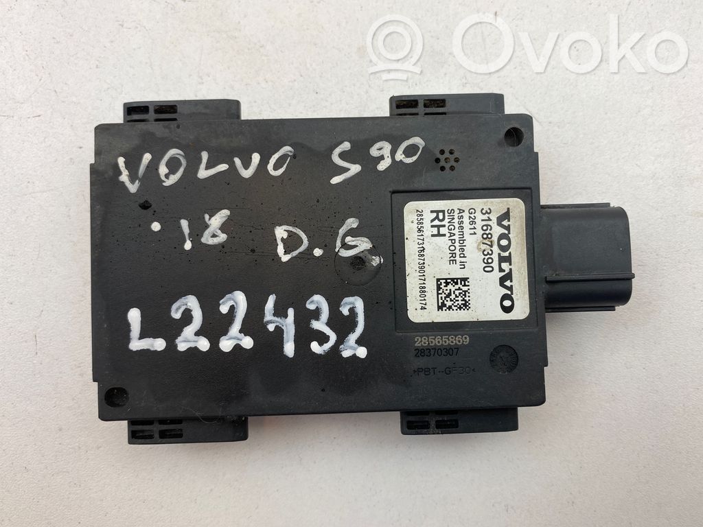 Volvo S90, V90 Blind spot module 