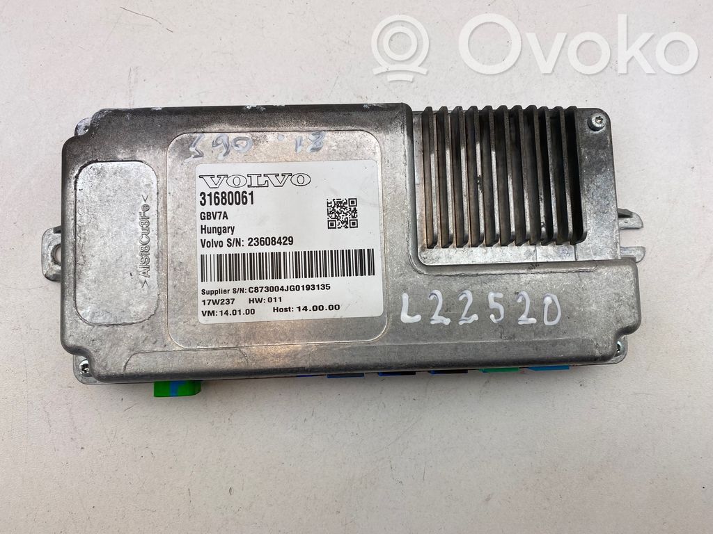 Volvo S90, V90 Camera control unit module 