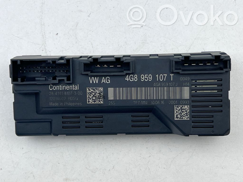Audi A7 S7 4G Tailgate/trunk control unit/module 
