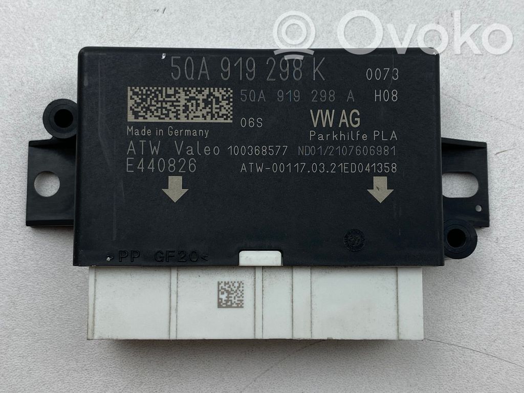 Volkswagen Arteon Parking PDC control unit/module 