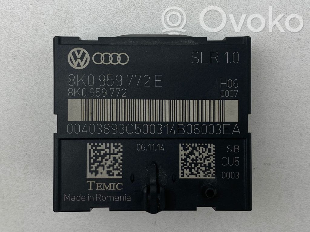 Audi A7 S7 4G Module de commande de siège 