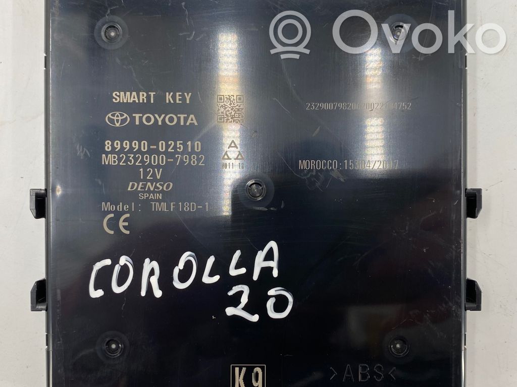 Toyota Corolla E210 E21 Other control units/modules 